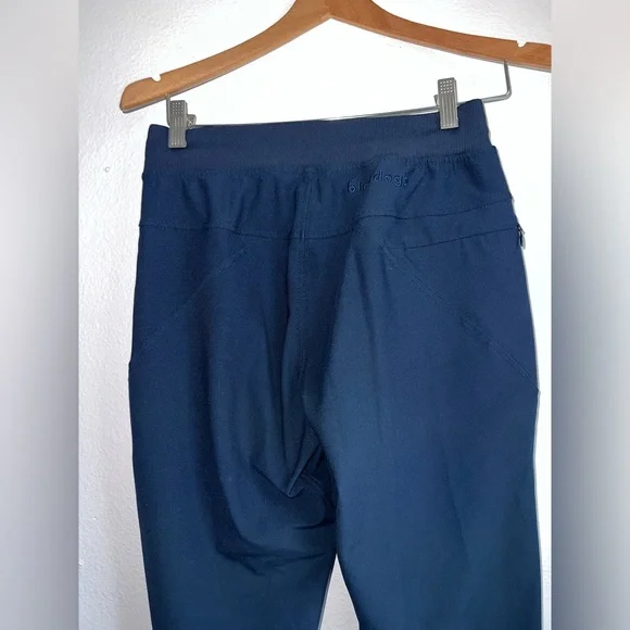 Birddogs women Joggers Size S Navy Drawstring Pockets Boom - Picture 4 of 7